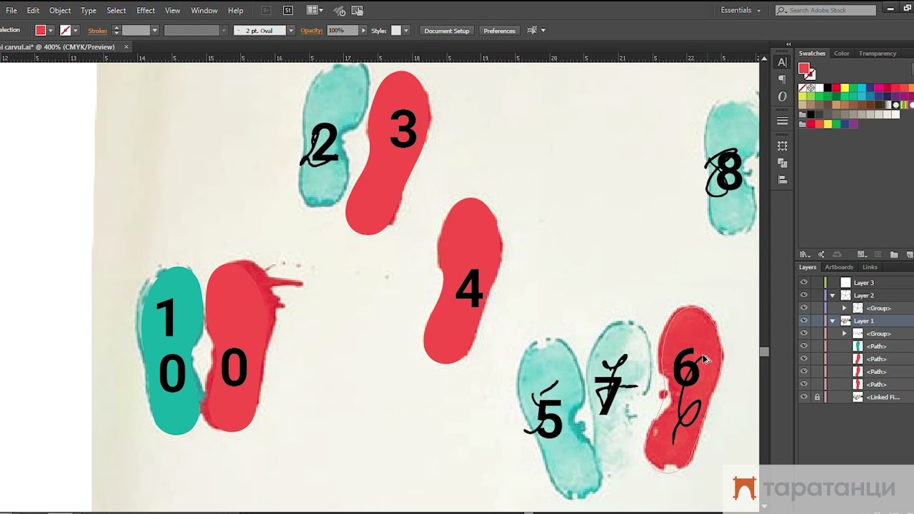 Как създаваме графичните фигури на български хора̀? | Таратанци
