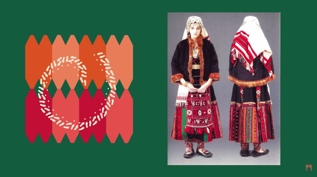 Графично изобразяване на българското народно хоро чрез стъпки и символи | Таратанци