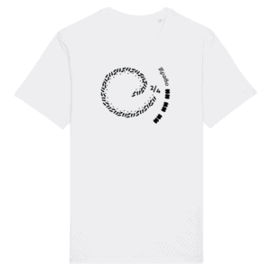 Мъжка тениска с Право хоро, бяла | Таратанци